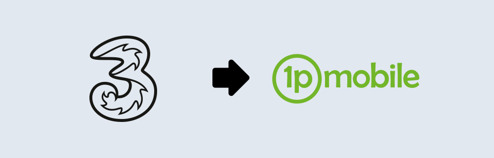 Switch from Three to 1pMobile and keep your number using a PAC code