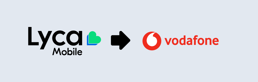 Switch from Lycamobile to Vodafone and keep your number using a PAC code