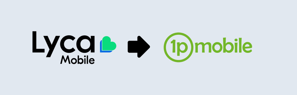 Switch from Lycamobile to 1pMobile and keep your number using a PAC code