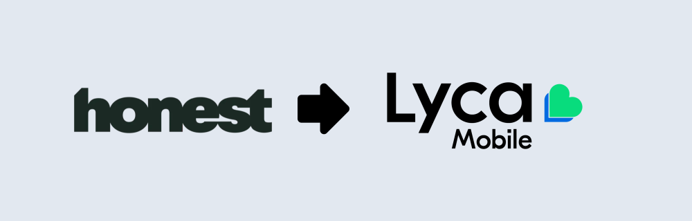 Switch from Honest Mobile to Lycamobile and keep your number using a PAC code