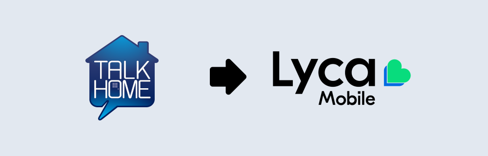 Switch from Talk Home to Lycamobile and keep your number using a PAC code