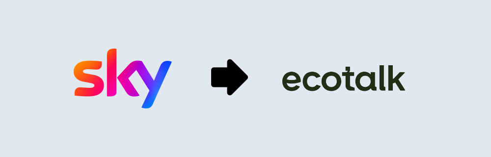 Switch from Sky Mobile to EcoTalk and keep your number