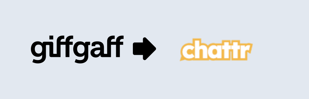 Switch from Giffgaff to Chattr and keep your number