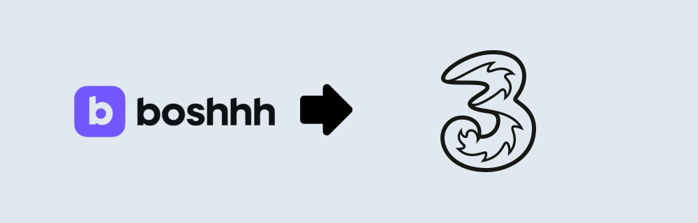 Switch from Boshhh Mobile to Three and keep your number using a PAC code