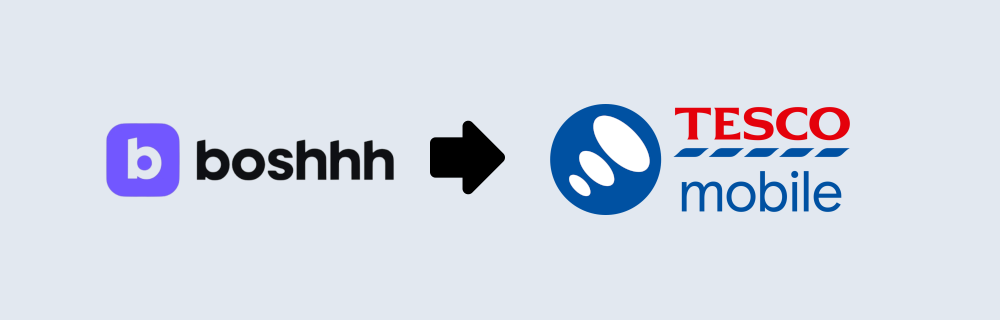 Switch from Boshhh Mobile to Tesco Mobile and keep your number using a PAC code
