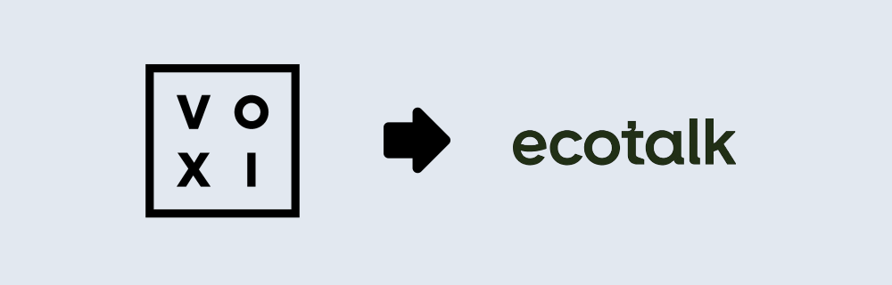 Switch from Voxi to EcoTalk and keep your number