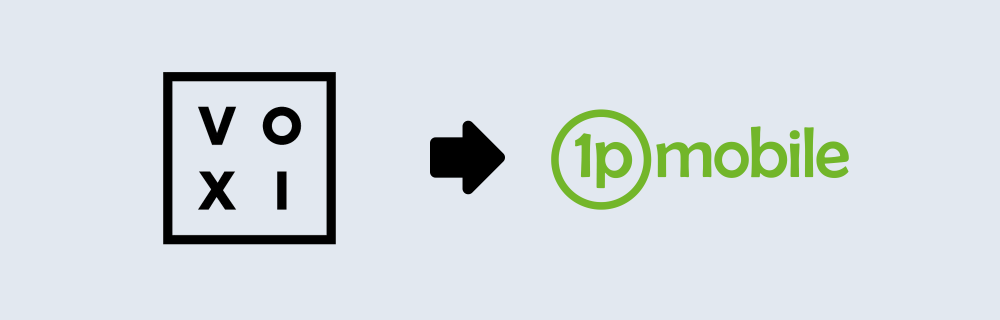 Switch from Voxi to 1pMobile and keep your number using a PAC code
