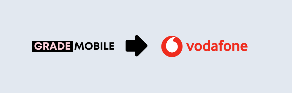 Switch from Grade Mobile to Vodafone and keep your number using a PAC code