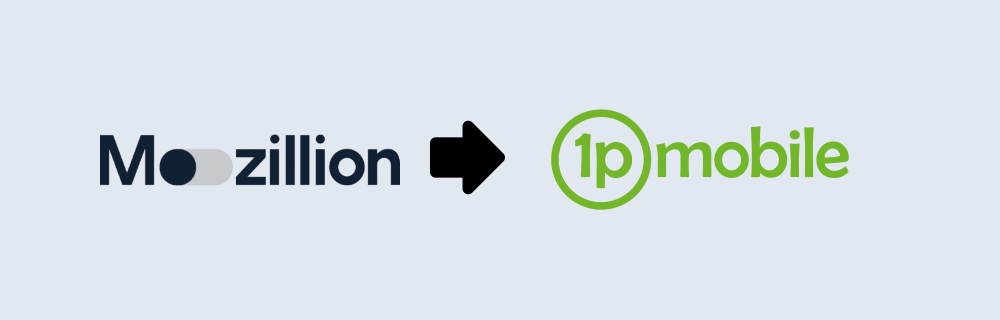 Switch from Mozillion to 1pMobile and keep your number using a PAC code