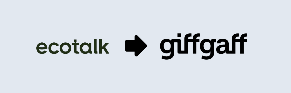 Switch from EcoTalk to Giffgaff and keep your number