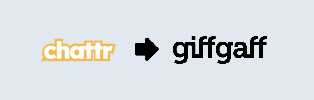 Switch from Chattr to Giffgaff and keep your number