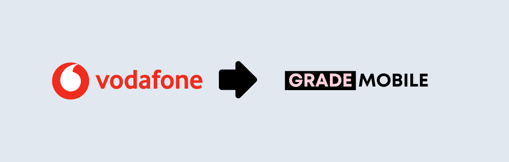 Switch from Vodafone to Grade Mobile and keep your number using a PAC code