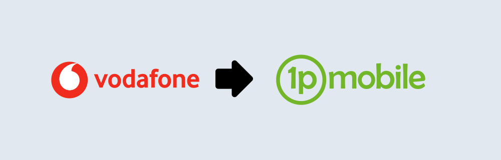Switch from Vodafone to 1pMobile and keep your number using a PAC code