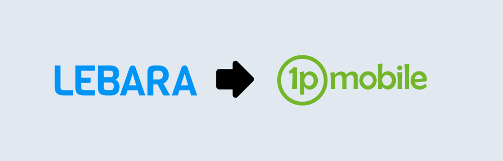 Switch from Lebara to 1pMobile and keep your number using a PAC code