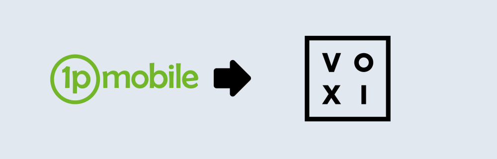 Switch from 1pMobile to Voxi and keep your number using a PAC code